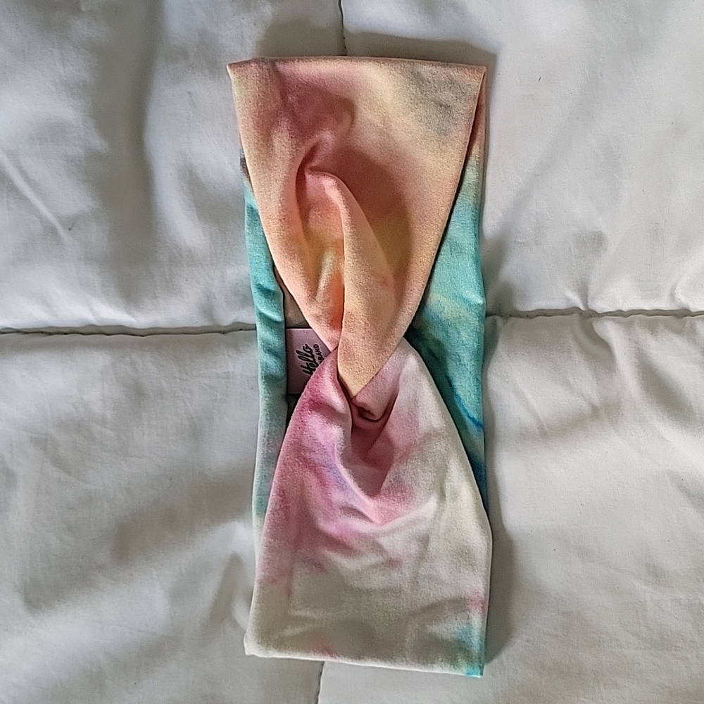 Hello Headband Tie Dye Twistband